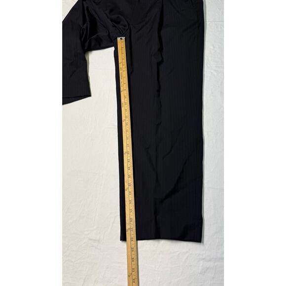 Joseph & Feiss wool suit Dark Charcoal Multi Pinstripe  Mens Size 40 long NWT - Picture 11 of 15